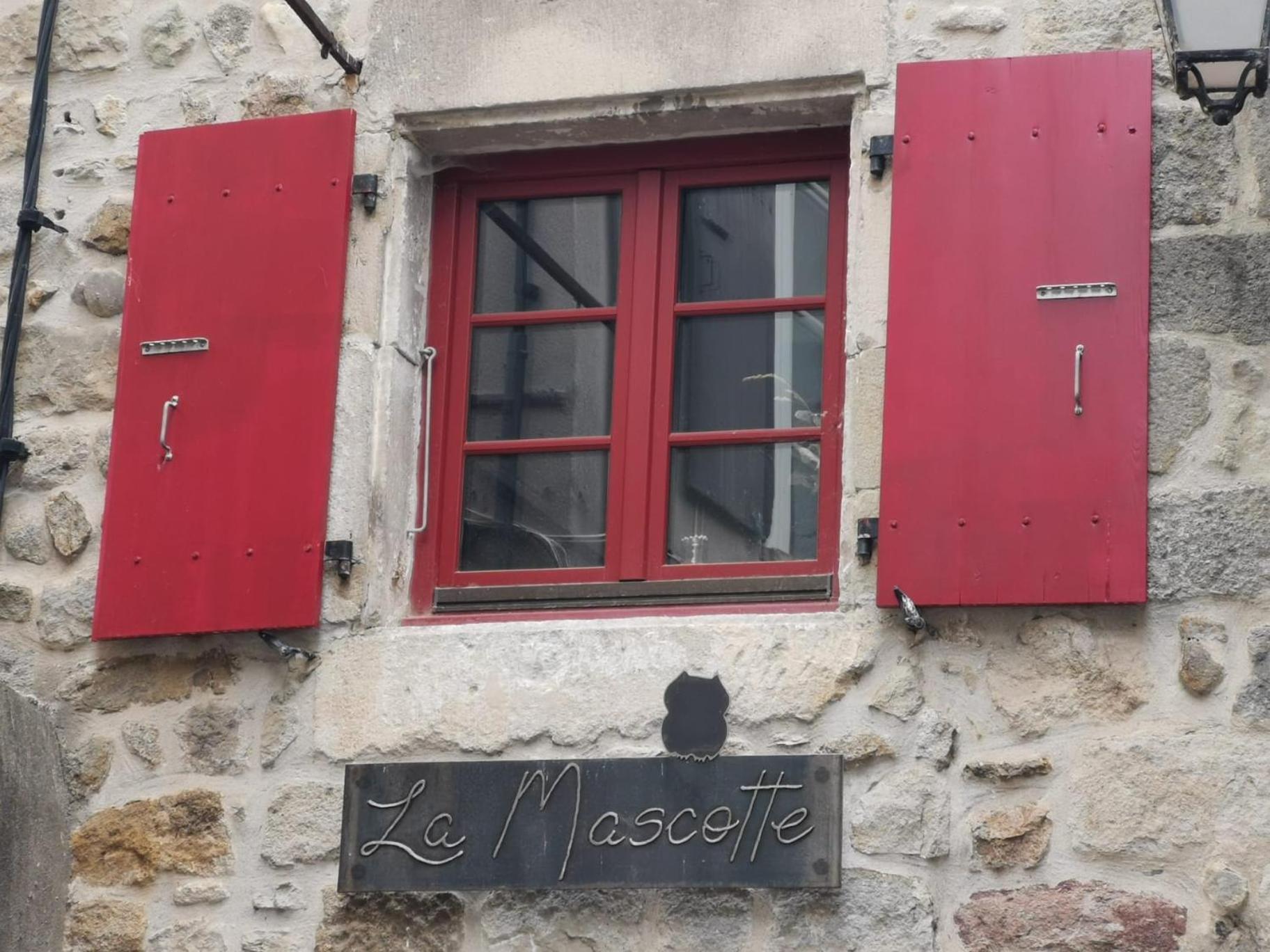 La Mascotte Bed and Breakfast Largentière Exteriör bild